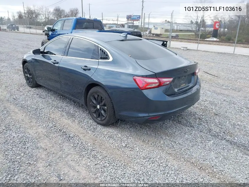 1G1ZD5ST1LF103616 2020 Chevrolet Malibu Fwd Lt