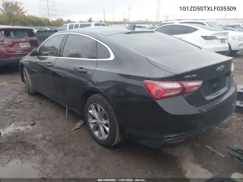 1G1ZD5STXLF035509 2020 Chevrolet Malibu Fwd Lt