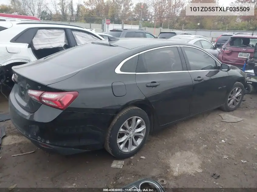 1G1ZD5STXLF035509 2020 Chevrolet Malibu Fwd Lt