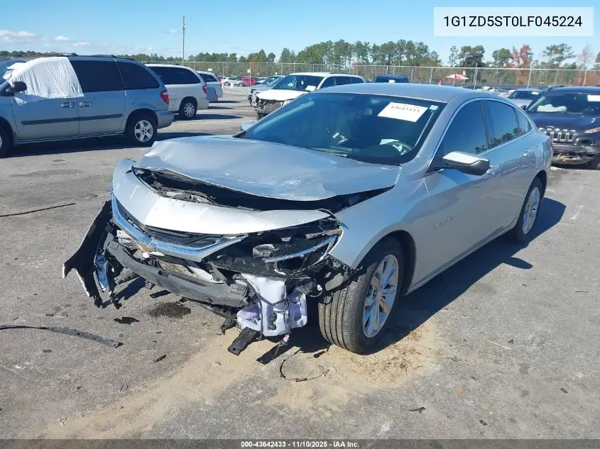 1G1ZD5ST0LF045224 2020 Chevrolet Malibu Fwd Lt