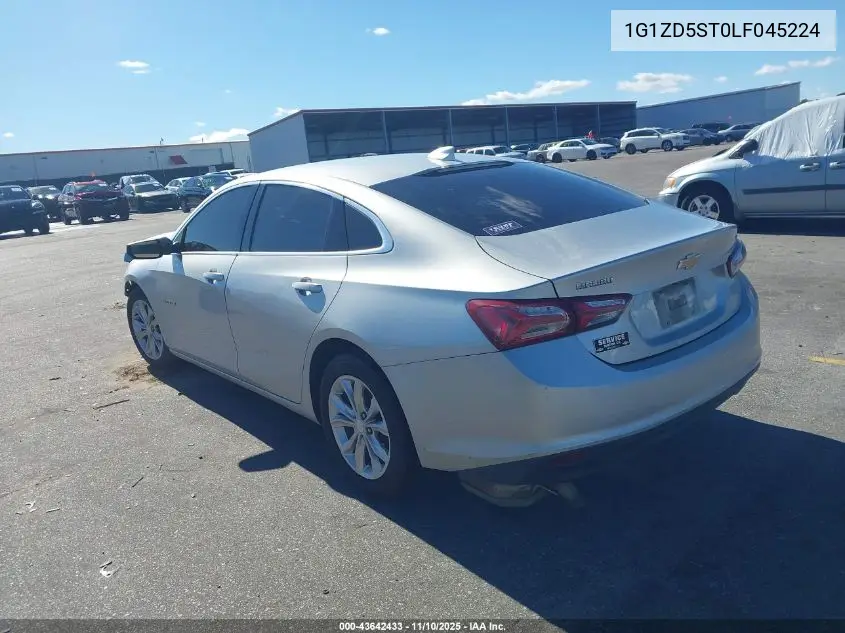 1G1ZD5ST0LF045224 2020 Chevrolet Malibu Fwd Lt