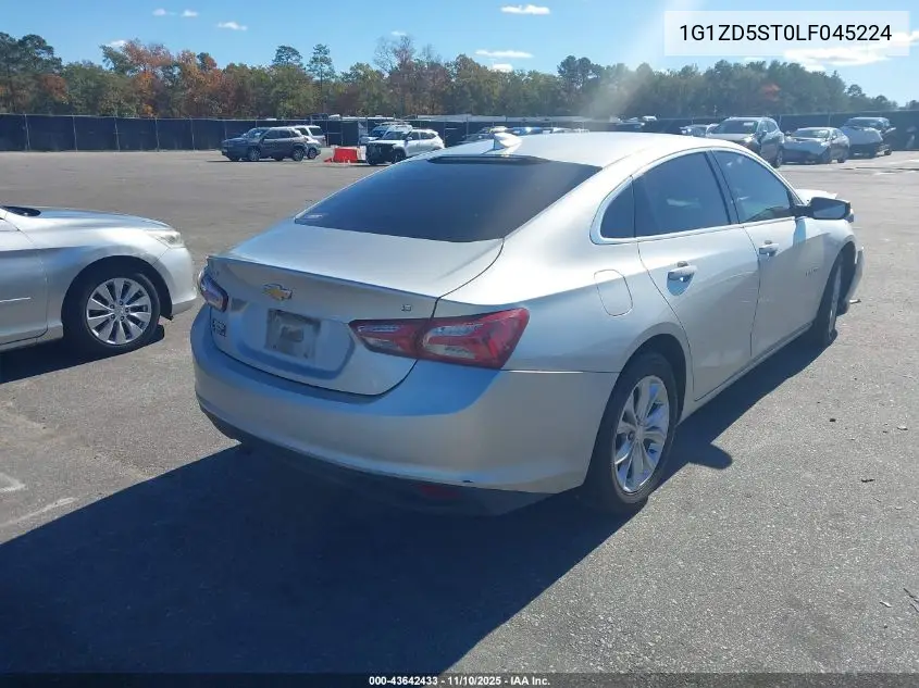 1G1ZD5ST0LF045224 2020 Chevrolet Malibu Fwd Lt