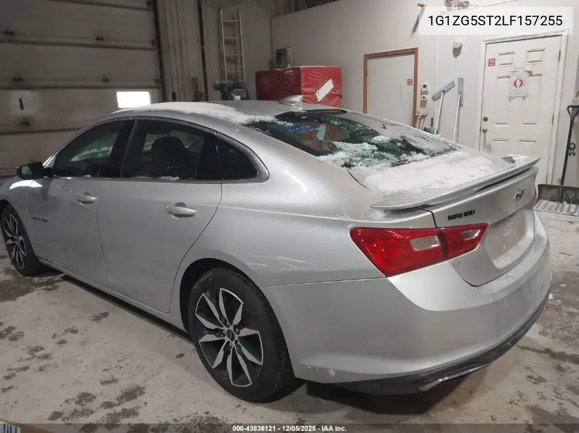 1G1ZG5ST2LF157255 2020 Chevrolet Malibu Fwd Rs