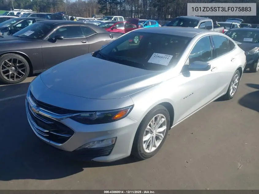 1G1ZD5ST3LF075883 2020 Chevrolet Malibu Fwd Lt