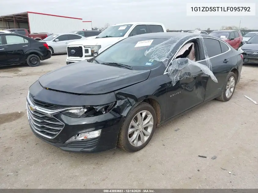 1G1ZD5ST1LF095792 2020 Chevrolet Malibu Fwd Lt