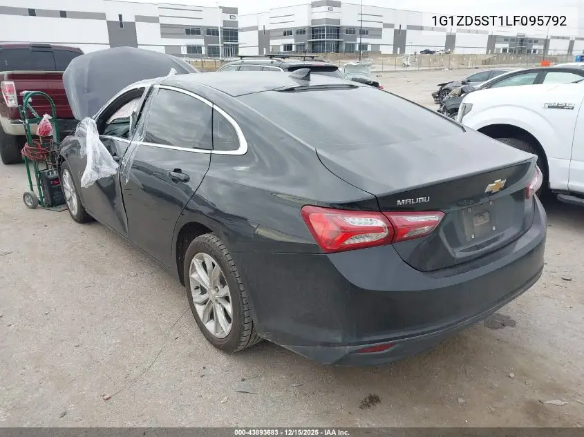 1G1ZD5ST1LF095792 2020 Chevrolet Malibu Fwd Lt
