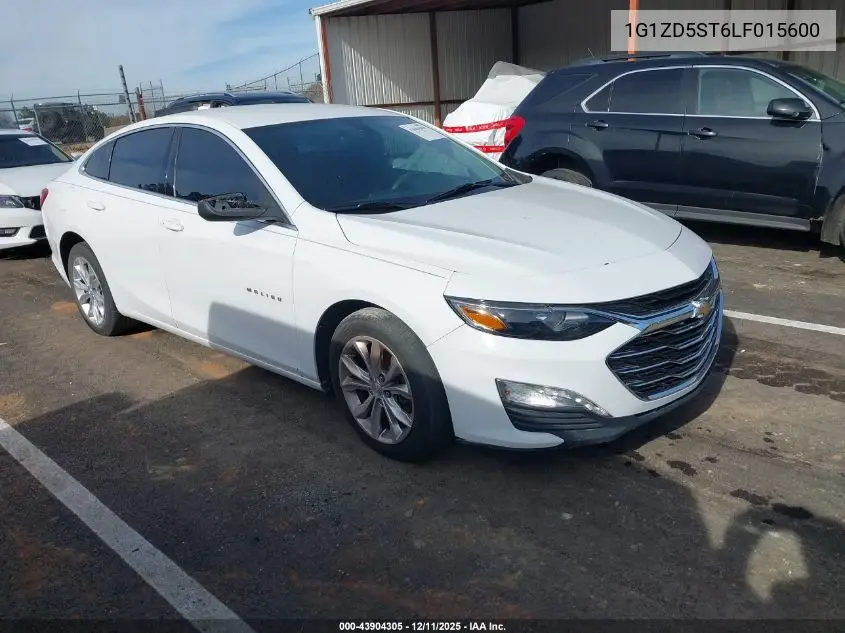 1G1ZD5ST6LF015600 2020 Chevrolet Malibu Fwd Lt