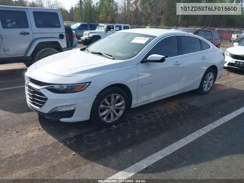 1G1ZD5ST6LF015600 2020 Chevrolet Malibu Fwd Lt
