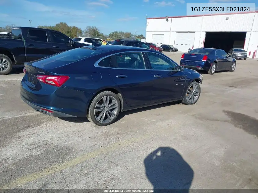 1G1ZE5SX3LF021824 2020 Chevrolet Malibu Fwd Premier