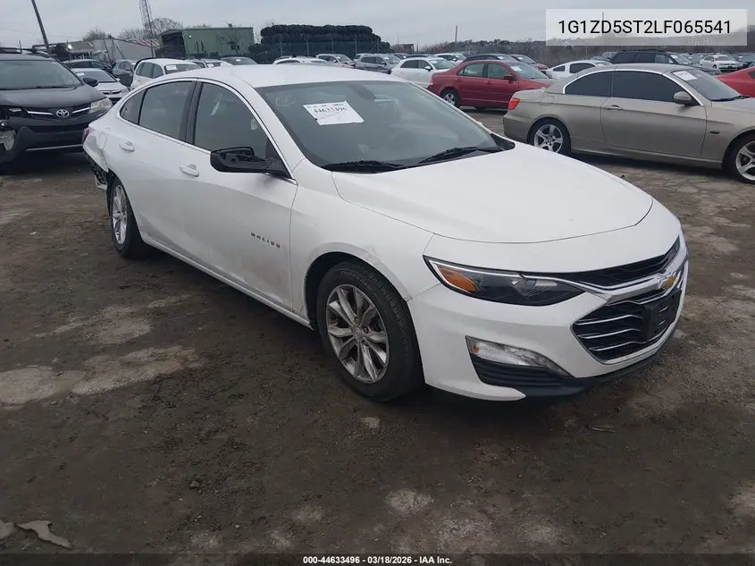 1G1ZD5ST2LF065541 2020 Chevrolet Malibu Fwd Lt