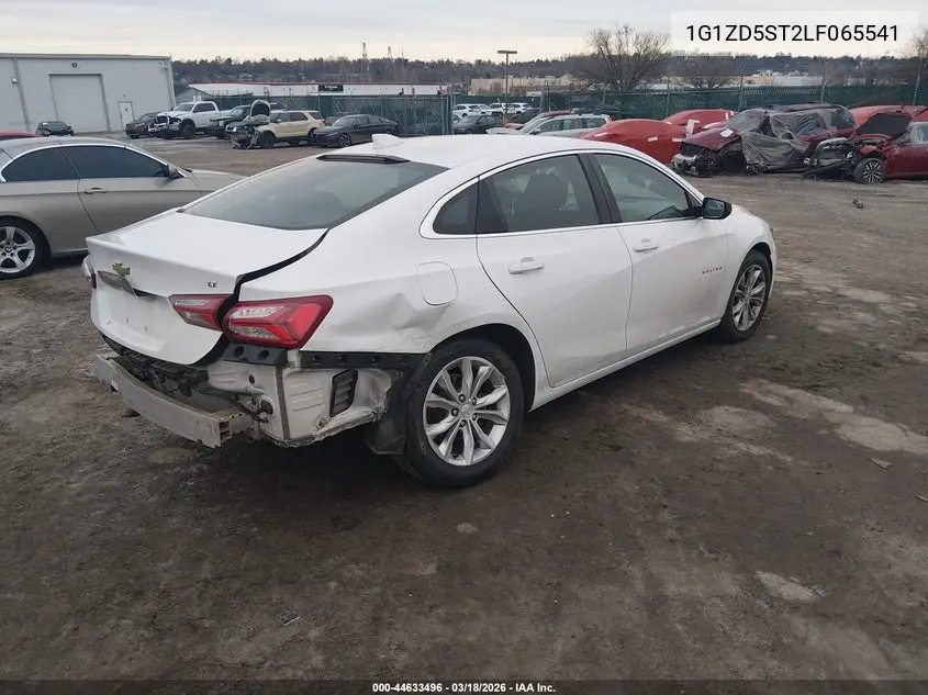 1G1ZD5ST2LF065541 2020 Chevrolet Malibu Fwd Lt