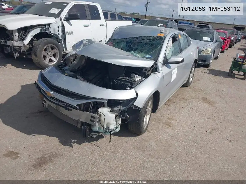 1G1ZC5ST1MF053112 2021 Chevrolet Malibu Fwd 1Fl