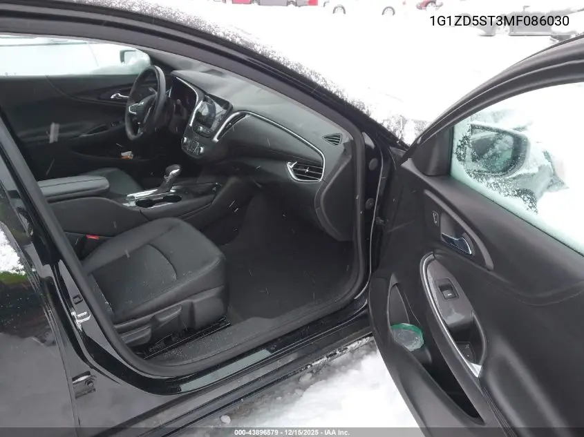 1G1ZD5ST3MF086030 2021 Chevrolet Malibu Fwd Lt