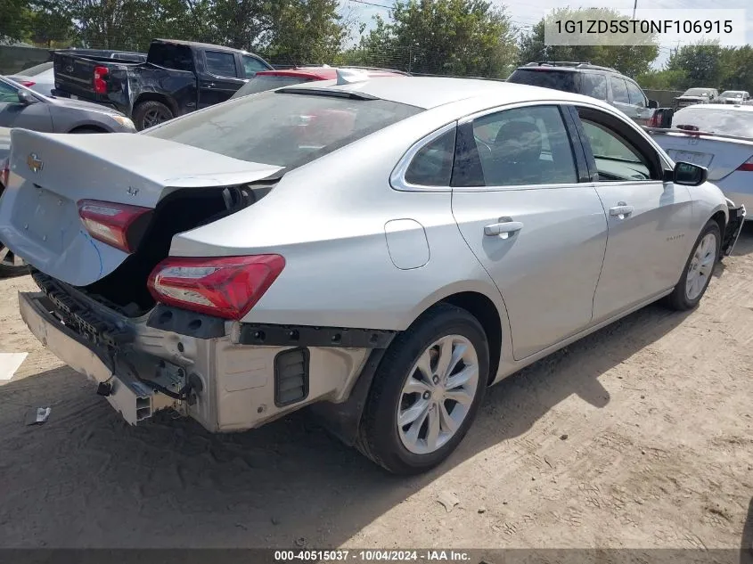 1G1ZD5ST0NF106915 2022 Chevrolet Malibu Fwd Lt