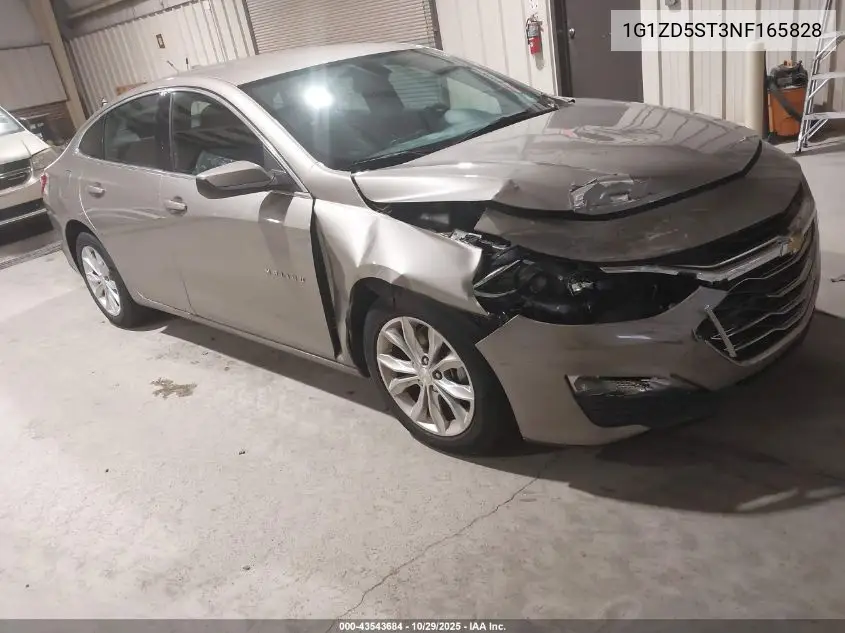 1G1ZD5ST3NF165828 2022 Chevrolet Malibu Lt