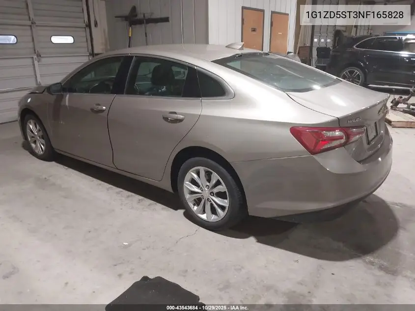1G1ZD5ST3NF165828 2022 Chevrolet Malibu Lt