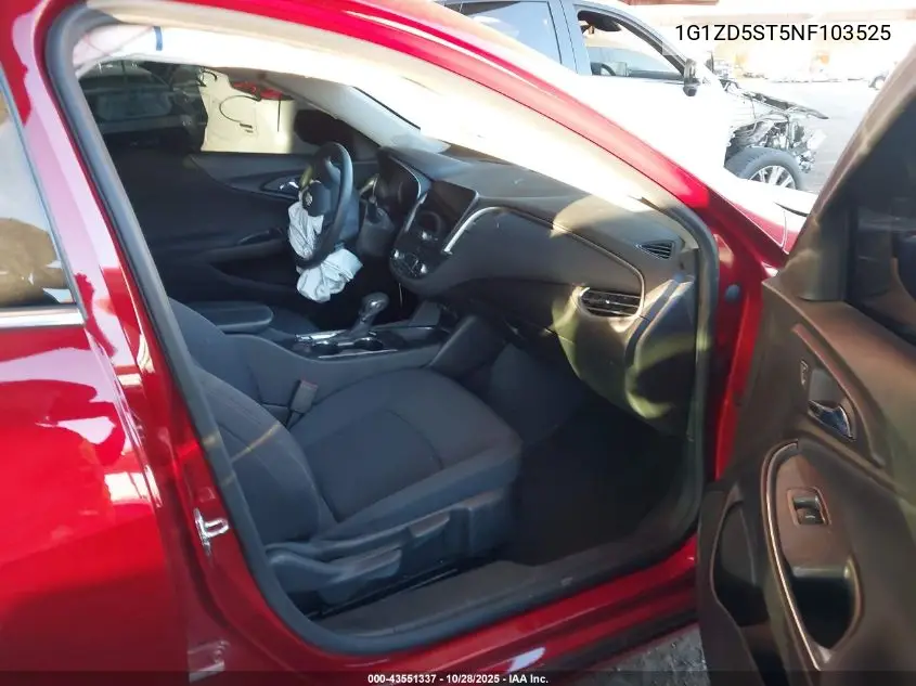 1G1ZD5ST5NF103525 2022 Chevrolet Malibu Lt