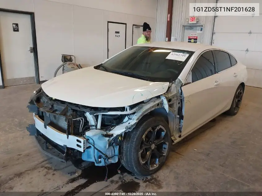 1G1ZD5ST1NF201628 2022 Chevrolet Malibu Lt