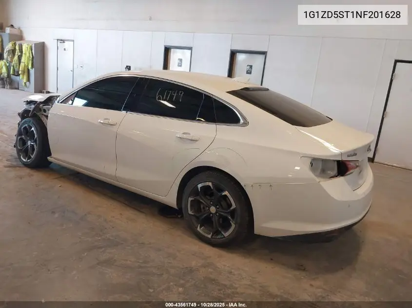 1G1ZD5ST1NF201628 2022 Chevrolet Malibu Lt