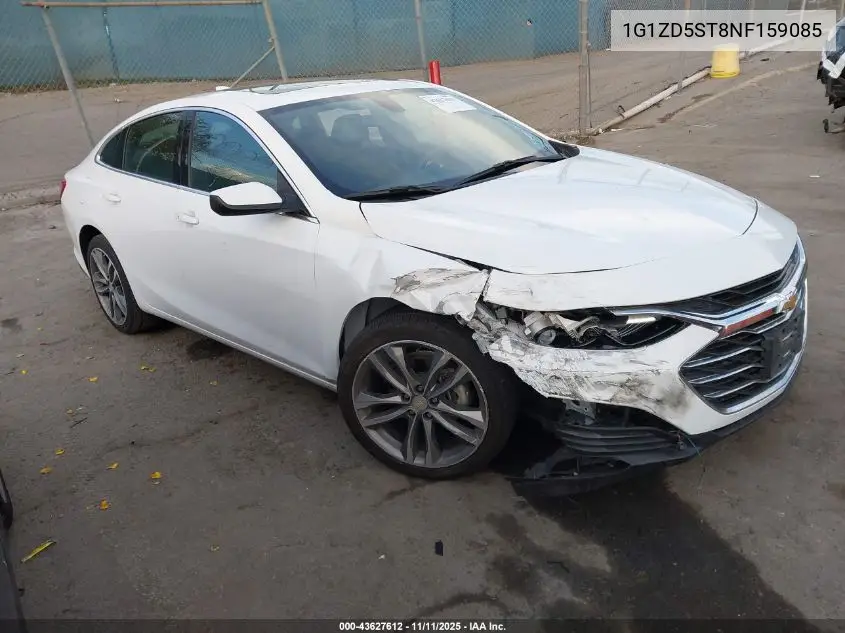 1G1ZD5ST8NF159085 2022 Chevrolet Malibu Fwd Lt