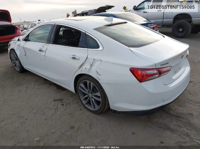 1G1ZD5ST8NF159085 2022 Chevrolet Malibu Fwd Lt