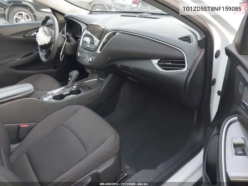 1G1ZD5ST8NF159085 2022 Chevrolet Malibu Fwd Lt