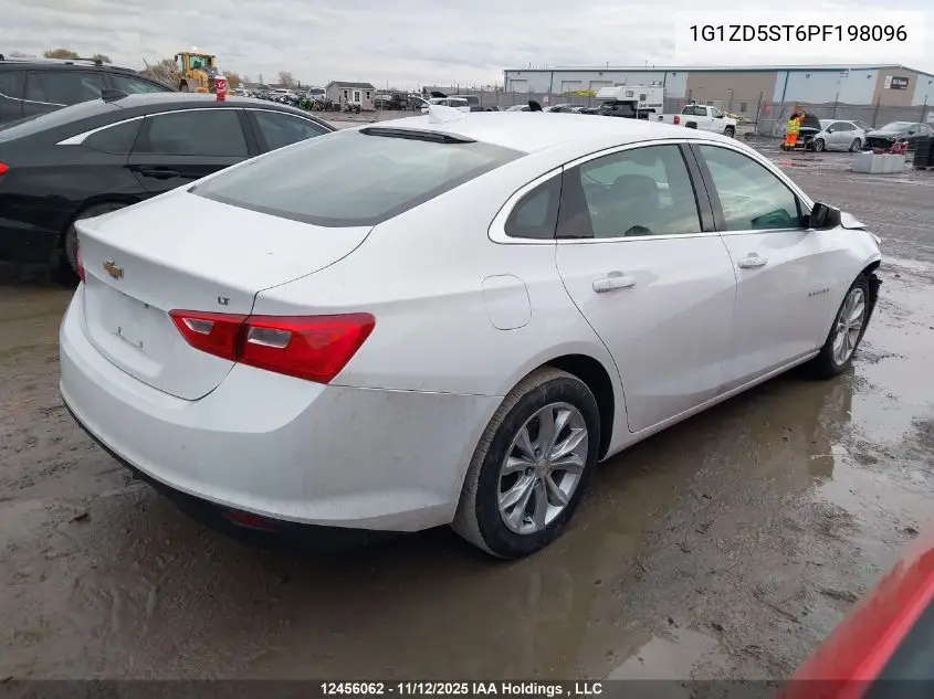 1G1ZD5ST6PF198096 2023 Chevrolet Malibu Lt