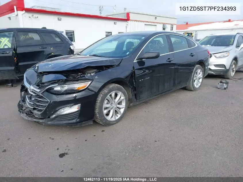 1G1ZD5ST7PF234393 2023 Chevrolet Malibu Lt