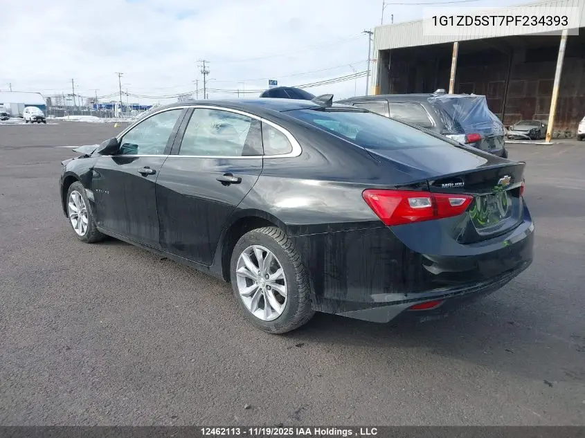 1G1ZD5ST7PF234393 2023 Chevrolet Malibu Lt