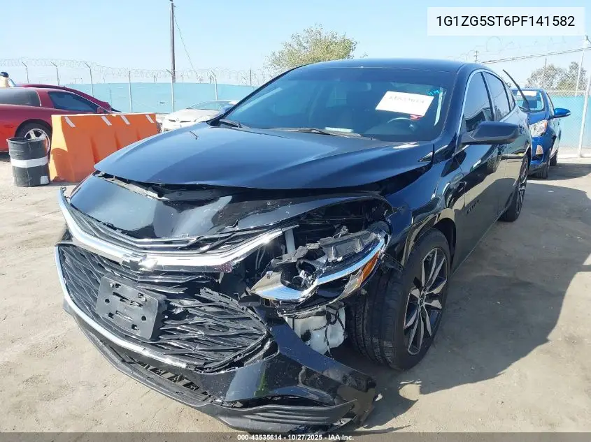 1G1ZG5ST6PF141582 2023 Chevrolet Malibu Fwd Rs