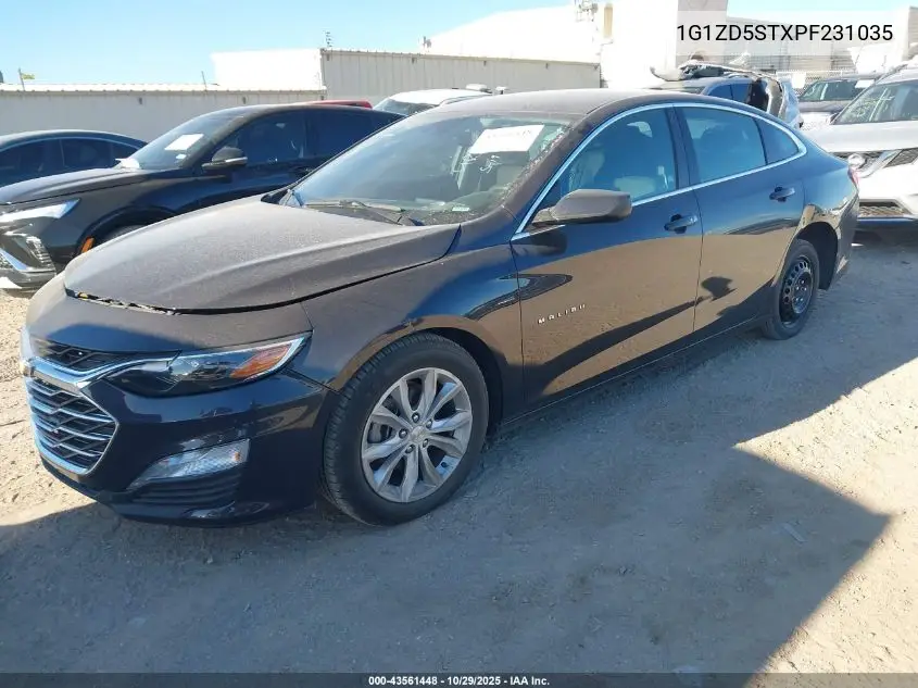 1G1ZD5STXPF231035 2023 Chevrolet Malibu Fwd 1Lt
