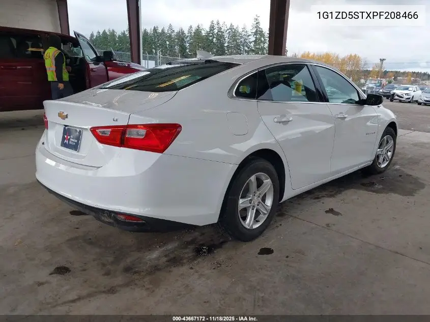 1G1ZD5STXPF208466 2023 Chevrolet Malibu Fwd 1Lt