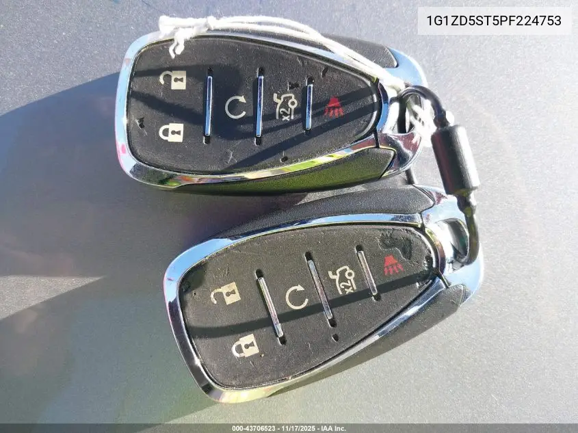 1G1ZD5ST5PF224753 2023 Chevrolet Malibu Fwd 1Lt