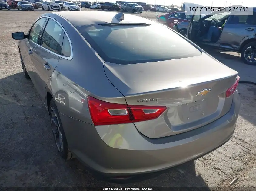 1G1ZD5ST5PF224753 2023 Chevrolet Malibu Fwd 1Lt
