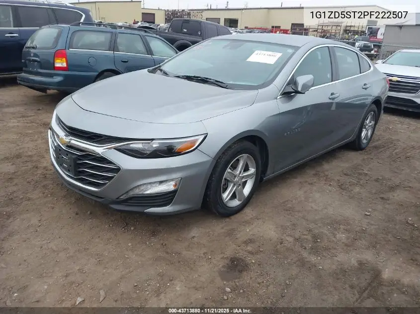1G1ZD5ST2PF222507 2023 Chevrolet Malibu Fwd 1Lt