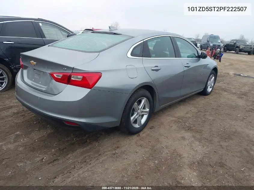 1G1ZD5ST2PF222507 2023 Chevrolet Malibu Fwd 1Lt