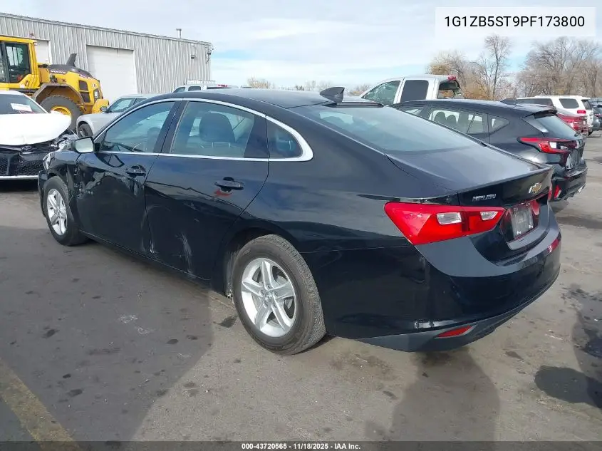 1G1ZB5ST9PF173800 2023 Chevrolet Malibu Fwd Ls