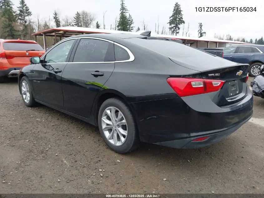 1G1ZD5ST6PF165034 2023 Chevrolet Malibu Fwd 1Lt
