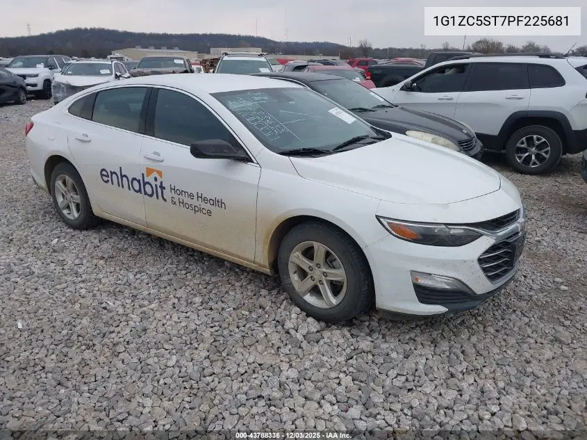 1G1ZC5ST7PF225681 2023 Chevrolet Malibu Fwd 1Fl