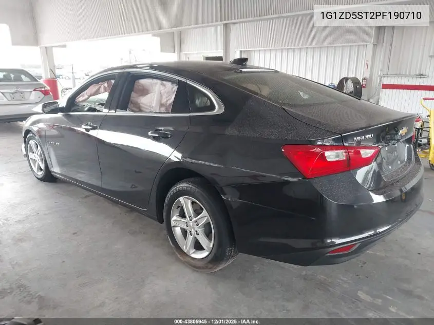 1G1ZD5ST2PF190710 2023 Chevrolet Malibu Fwd 1Lt