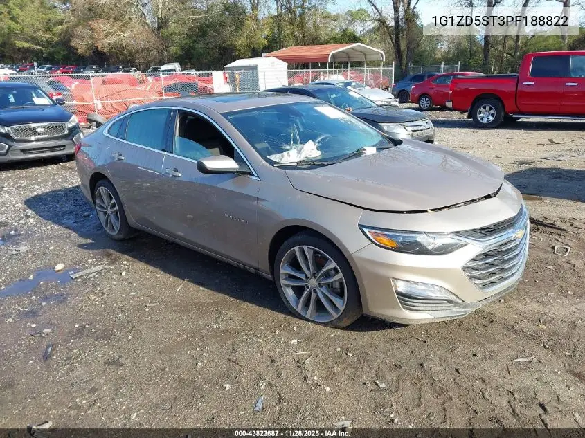 1G1ZD5ST3PF188822 2023 Chevrolet Malibu Fwd 1Lt