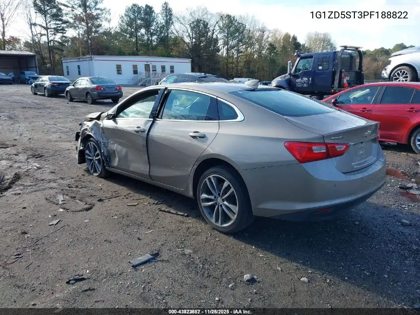 1G1ZD5ST3PF188822 2023 Chevrolet Malibu Fwd 1Lt