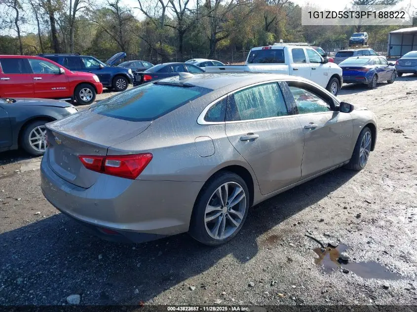 1G1ZD5ST3PF188822 2023 Chevrolet Malibu Fwd 1Lt
