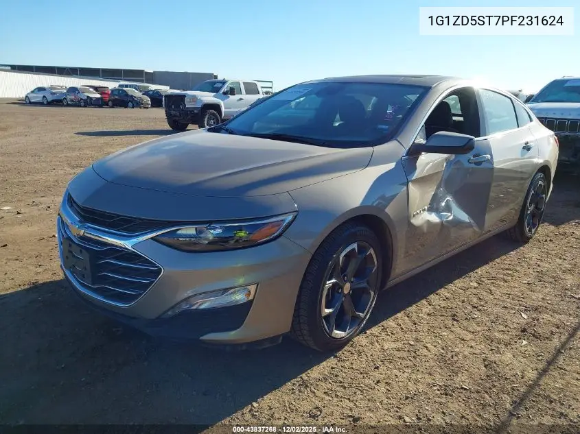 1G1ZD5ST7PF231624 2023 Chevrolet Malibu Fwd 1Lt
