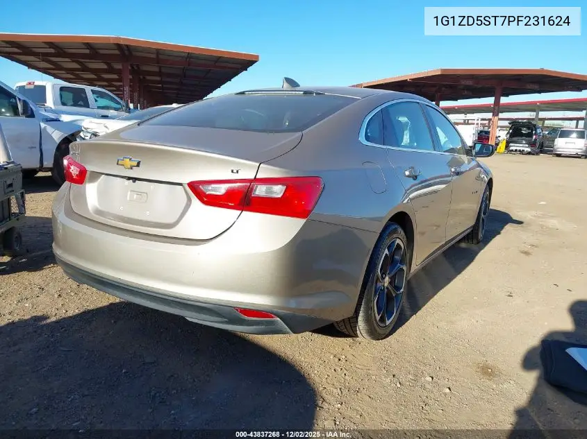 1G1ZD5ST7PF231624 2023 Chevrolet Malibu Fwd 1Lt