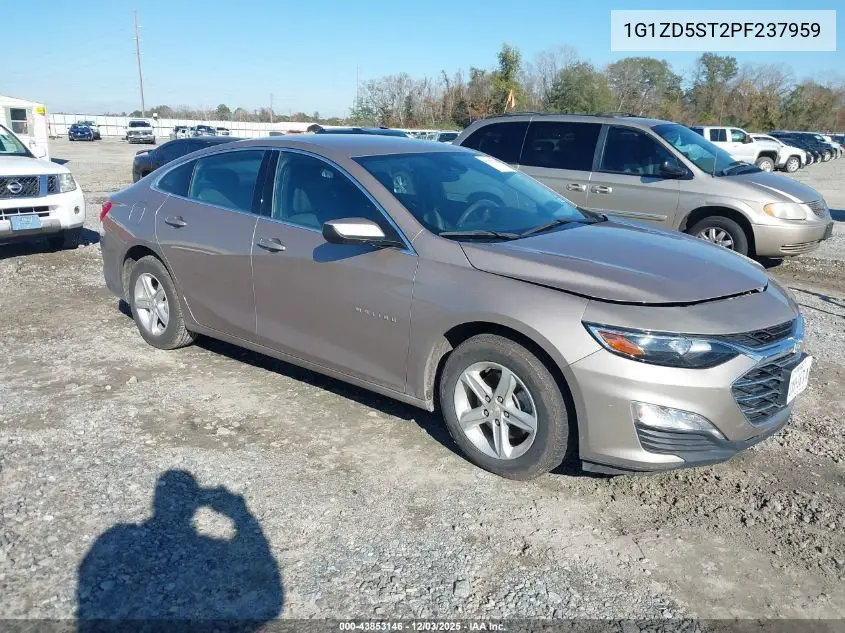1G1ZD5ST2PF237959 2023 Chevrolet Malibu Fwd 1Lt