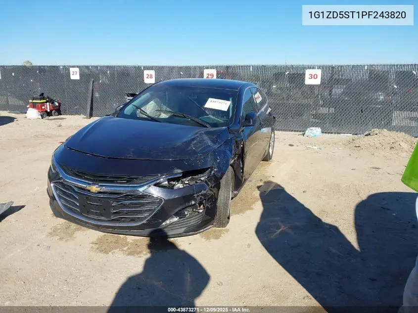 1G1ZD5ST1PF243820 2023 Chevrolet Malibu Fwd 1Lt