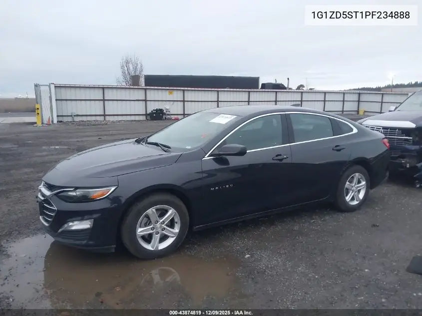 1G1ZD5ST1PF234888 2023 Chevrolet Malibu Fwd 1Lt