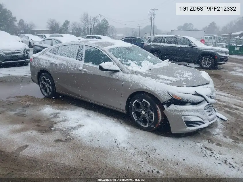 1G1ZD5ST9PF212332 2023 Chevrolet Malibu Fwd 1Lt