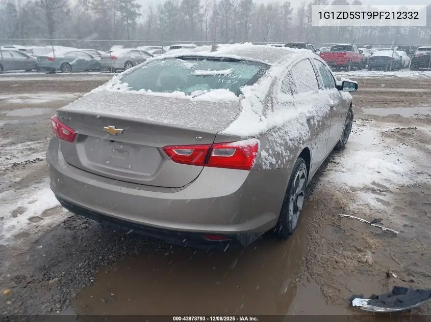 1G1ZD5ST9PF212332 2023 Chevrolet Malibu Fwd 1Lt